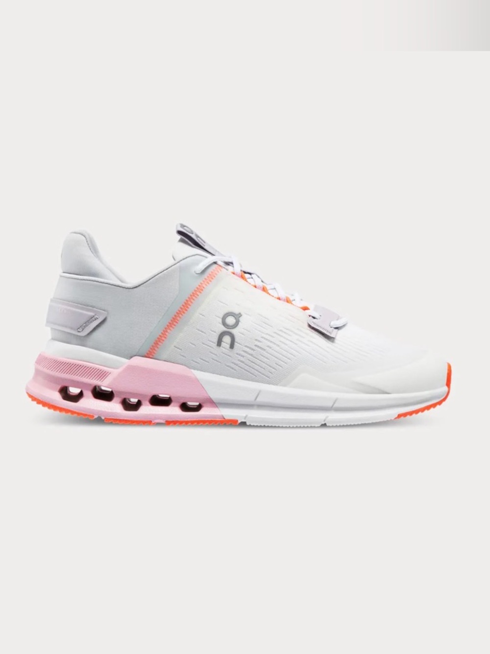 On - Cloudnova Flux Undyed-White / Zephyr Running Shoes